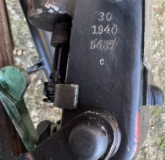 WW2 German MG34 1940 Lafette Tripod Mount — image 5