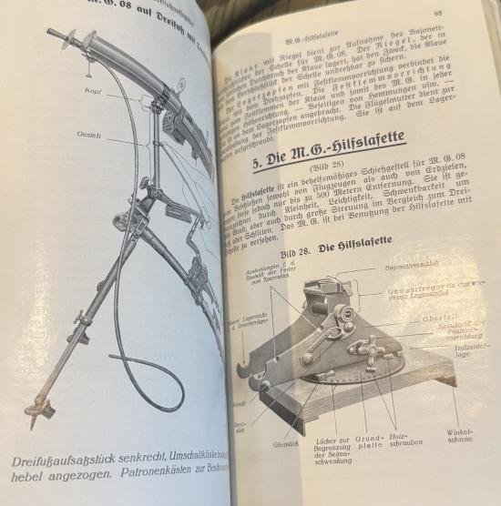 Rare MG08 Gerat Manual — image 8