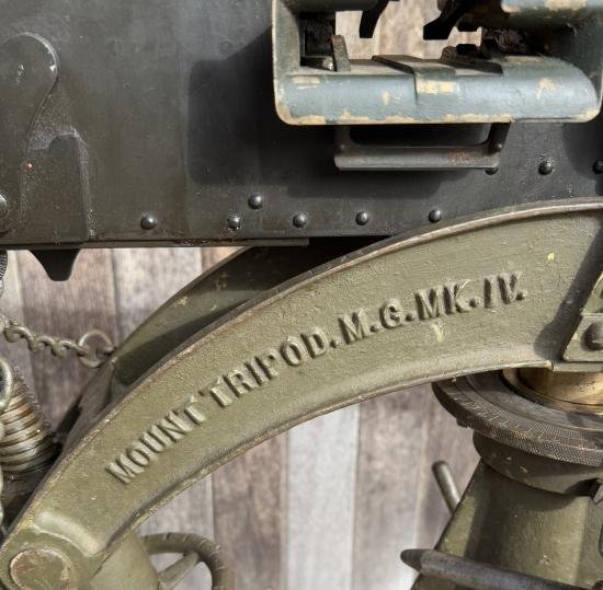 Deactivated WW2 Vickers Gun — image 2