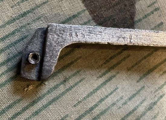 Rare Early Mp38 Mp40 Alloy Barrel Rest Bar — image 2