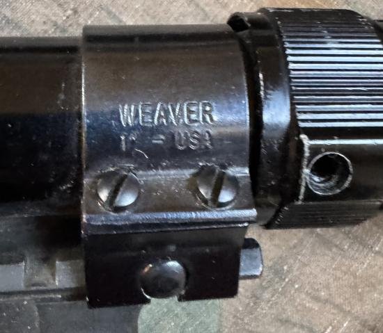 H&K MP5 G3 etc scope mount with Weaver Scope — image 3