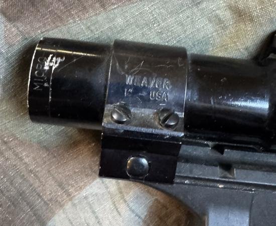 H&K MP5 G3 etc scope mount with Weaver Scope — image 4