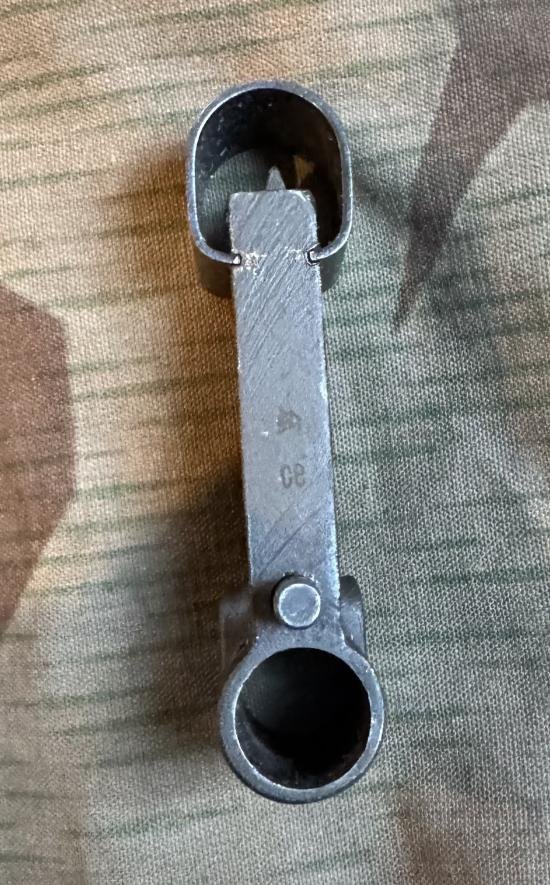 WW2 German MP44 Front Sight Post Assembly — image 3