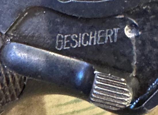 Deactivated WW2 German P.08 Luger Pistol — image 9