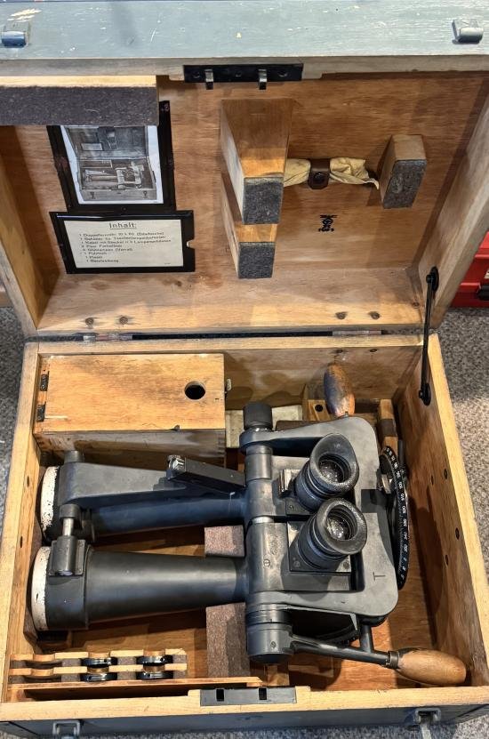 Rare Carl Zeiss Kriegsmarine 10x80 Binoculars — image 2