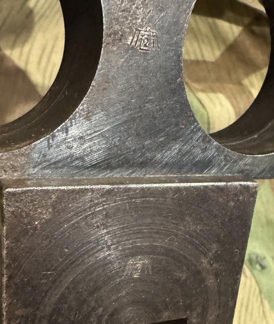 Rare WW2 German Luftwaffe MG81z Mount & Sight — image 4