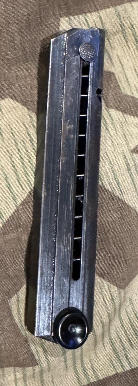 WW2 German P08 Luger 'Black Widow' Magazine — image 4