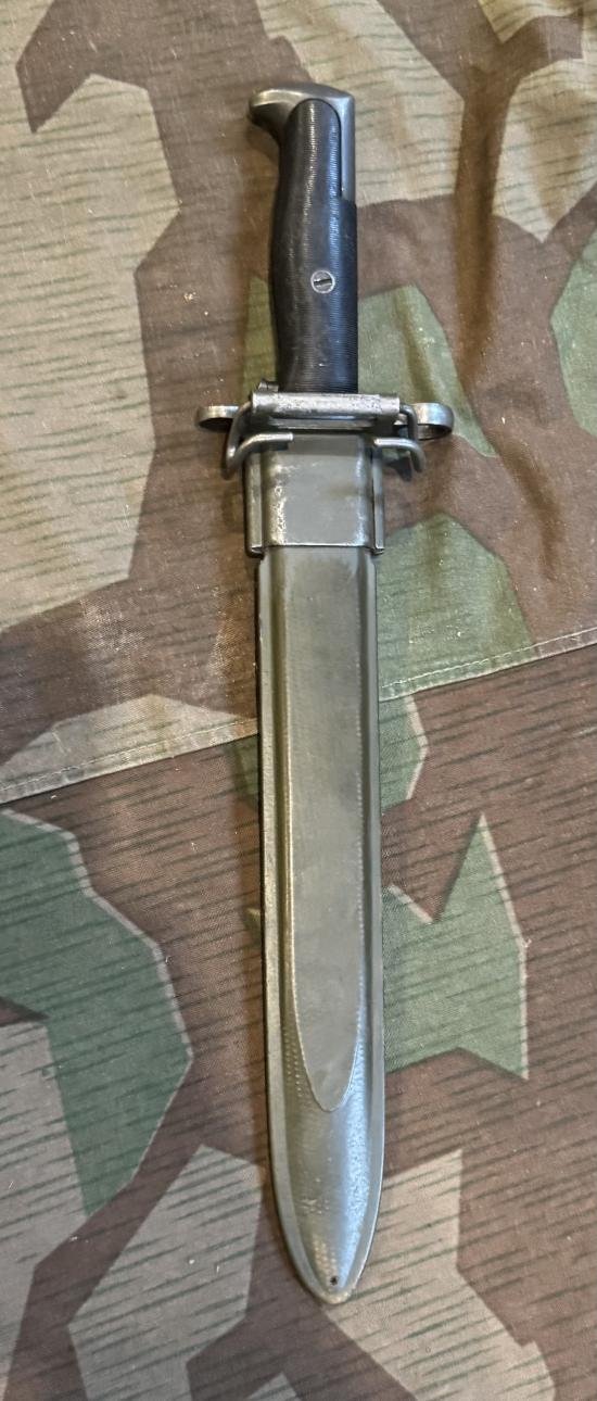 MI GARAND BAYONET TANTO CUT — image 4