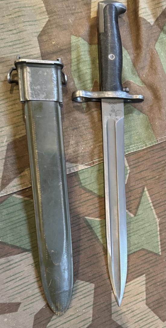 MI GARAND BAYONET TANTO CUT — image 5