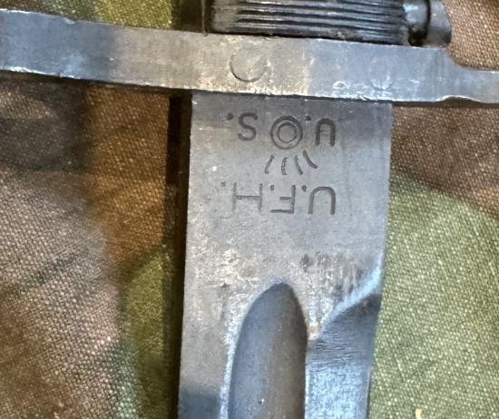 WWII US M1 GARNAD BAYONET & SCABBARD — image 4