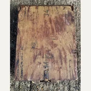 WW2 Inert German 8cm Mortar Round Box