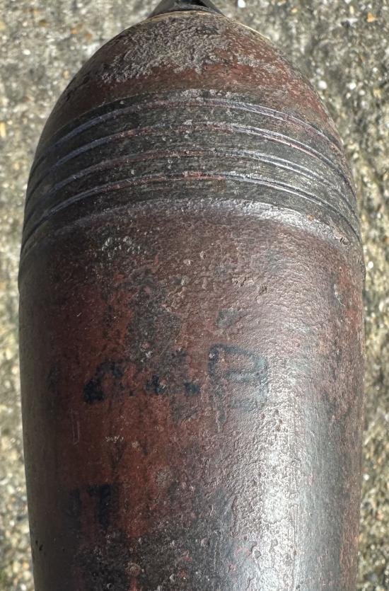 WW2 Inert German 8cm Mortar Round — image 3