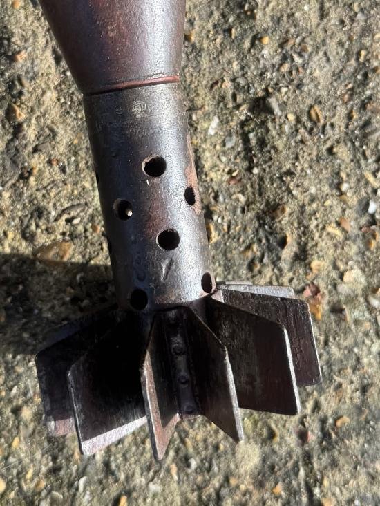 WW2 Inert German 8cm Mortar Round — image 6
