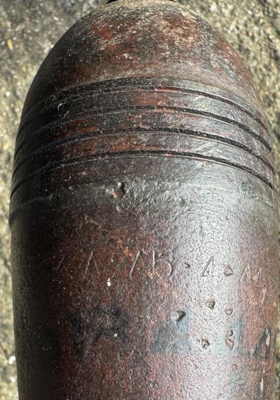 WW2 Inert German 8cm Mortar Round — image 7