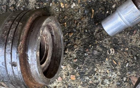 WW2 Inert German 8cm Bouncing Mortar Round — image 7