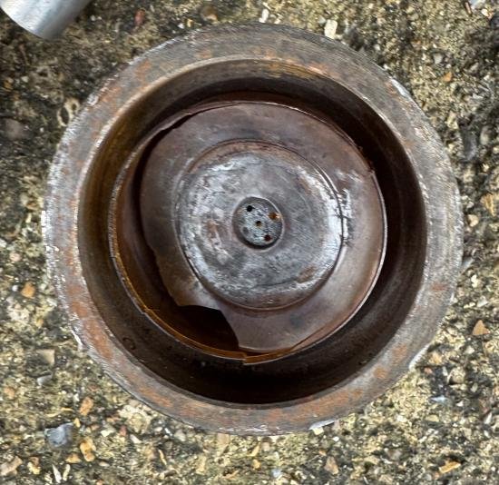 WW2 Inert German 8cm Bouncing Mortar Round — image 9