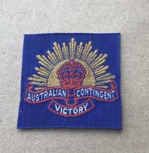 Australian 1946 Victory Contingent Formation Patch