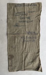 Australia WW1 “Post Home” Cotton Wrapping From 13 Bn Digger …