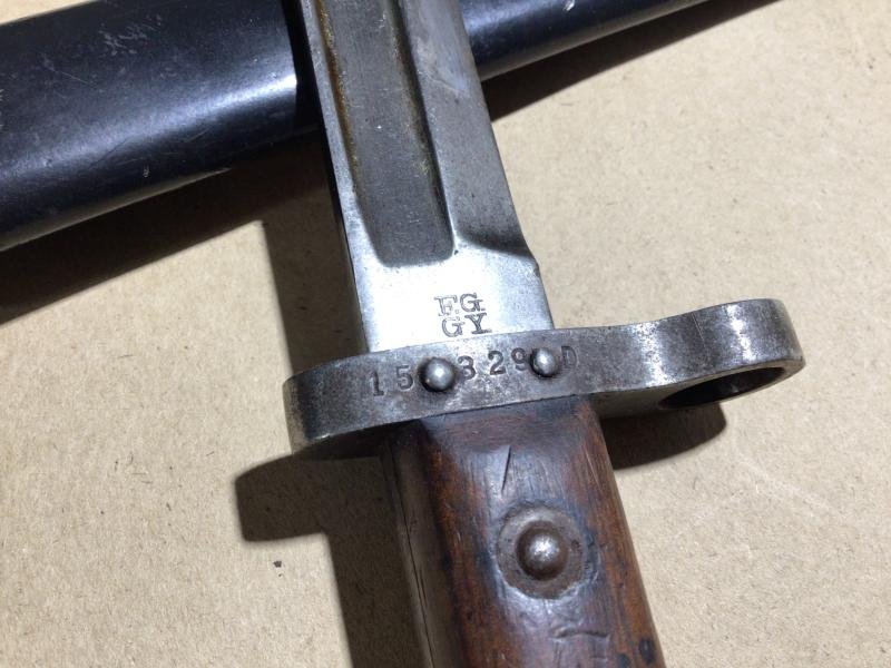 WW1-WW2  Bulgarian M1895 Bayonet — image 2