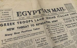 WW2 “Egyptian News” November 1940