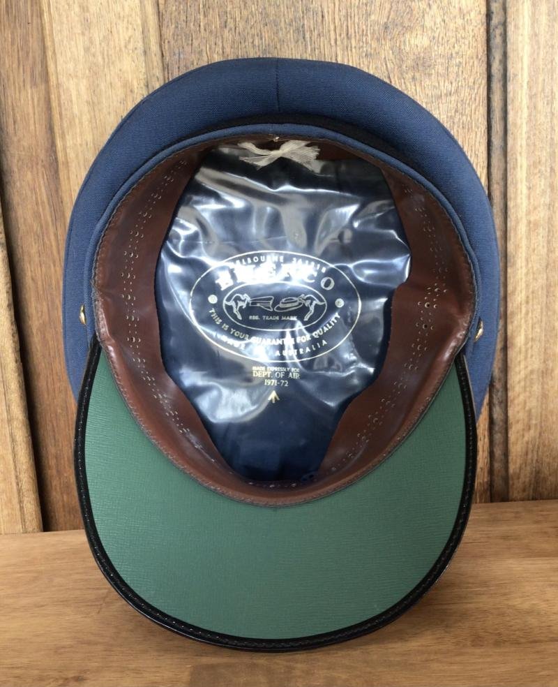 Australia Vietnam War Period RAAF Air Ranks Visor Cap — image 6