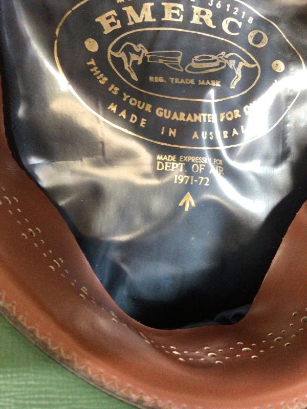 Australia Vietnam War Period RAAF Air Ranks Visor Cap — image 7