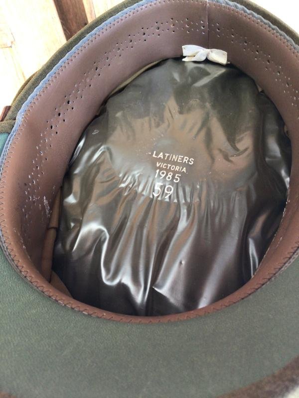 Australia 1960's -80'sArmy Officers Jungle Greens Shirt and Visor cp — image 8