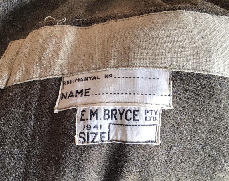 Australia WW2 VDC Officers Field Service Dress Tunic - DCM and Bar Recipient — image 10