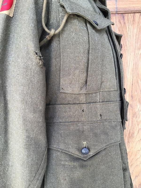 Australia WW2 VDC Officers Field Service Dress Tunic - DCM and Bar Recipient — image 6