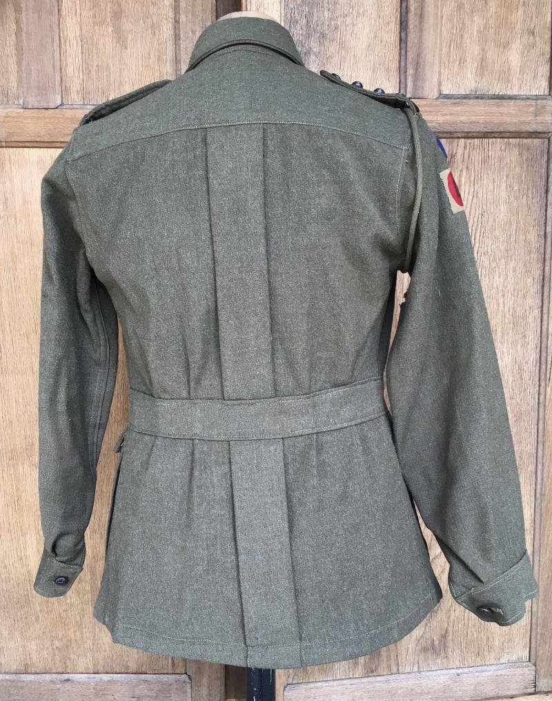 Australia WW2 VDC Officers Field Service Dress Tunic - DCM and Bar Recipient — image 7