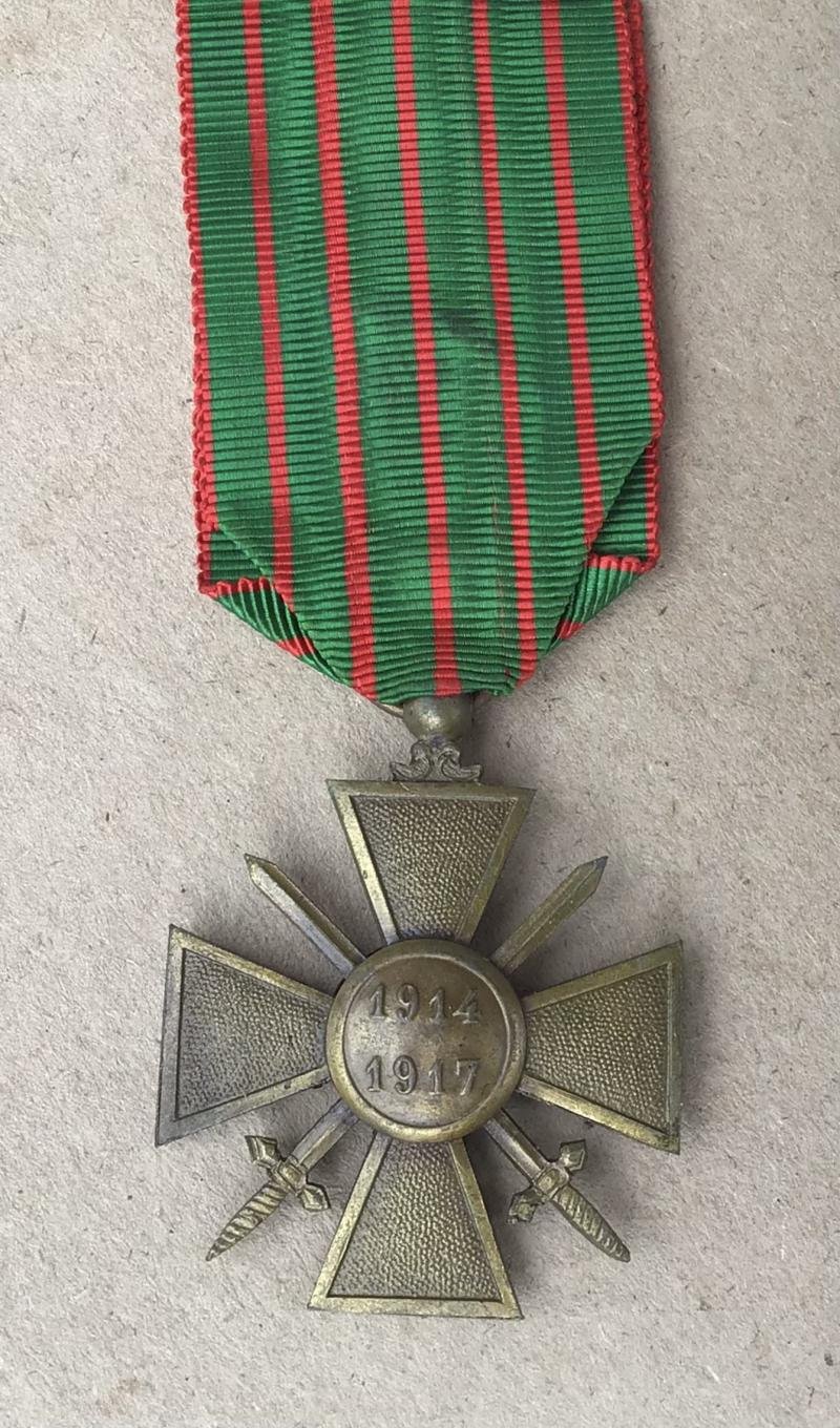 WW1 French Criox de Guerre — image 2