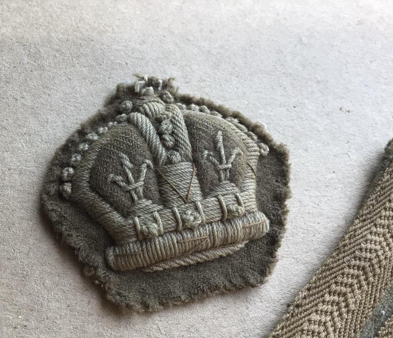 Australia WW1 Staff Sergeant Rank Insignia — image 4