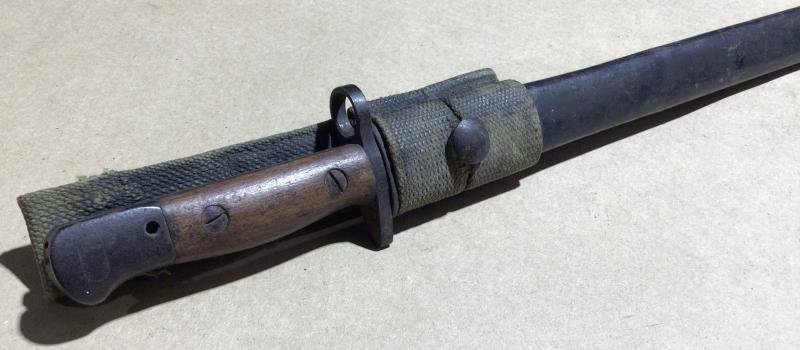 Australia WW2 Pattern 1907 Bayonet - 1945 Dated — image 3