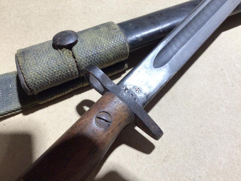Australia WW2 Pattern 1907 Bayonet - 1945 Dated — image 5