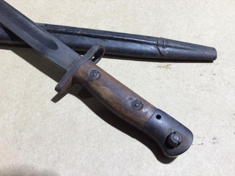 Australia WW2 Pattern 1907 Bayonet - 1945 Dated — image 8