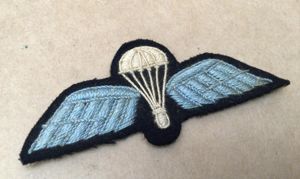A Rare WW2 Set of Indian Made Parachute / S.O.E …