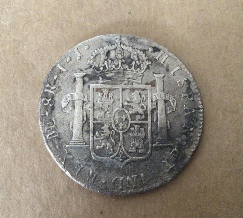 1797 Spanish Silver 8 Reals — image 2