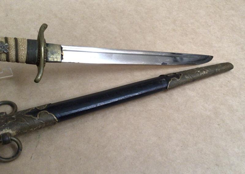 WW2 Imperial Japanese Naval Officer's Dirk — image 3