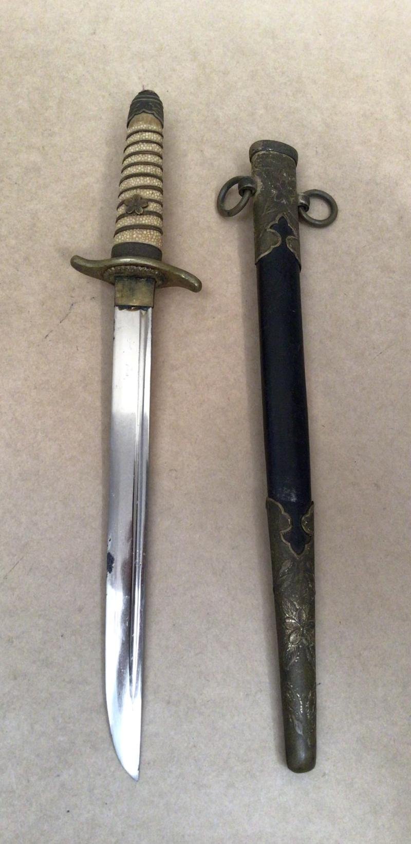 WW2 Imperial Japanese Naval Officer's Dirk — image 5