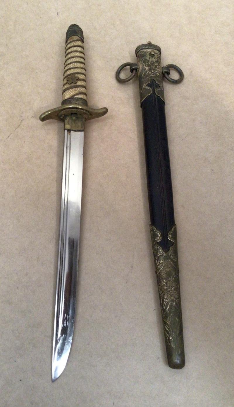 WW2 Imperial Japanese Naval Officer's Dirk — image 6