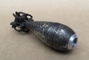 France WW2 M35 60mm Mortar Round