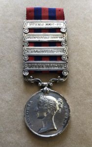 India General Service Medal 1854- 4 Clasps (Indian 42/73Rd Infantry