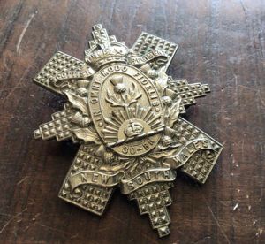 1930-42. 30th Infantry Battalion Hat Badge