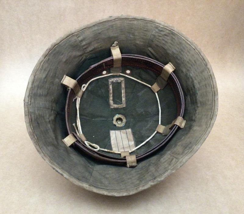 Original Imperial Japanese Army WWII Type 98 Sun Helmet — image 6