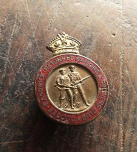 Australia WW1 Coogee Ranwick Returned Sailors & Soldiers Club Lapel …