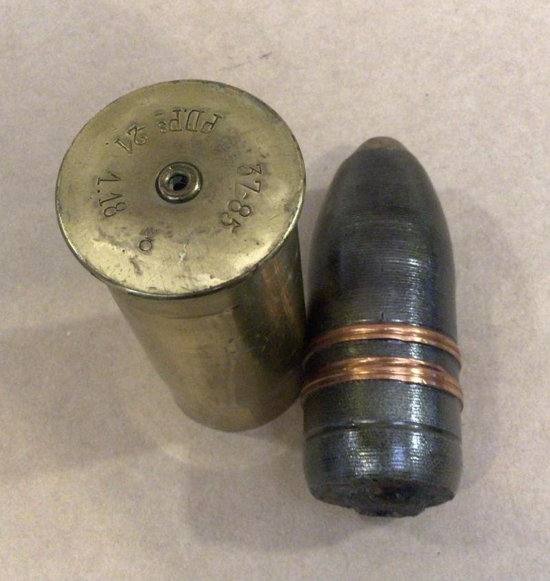 French WW1 37mm Pom- Pom Round — image 5