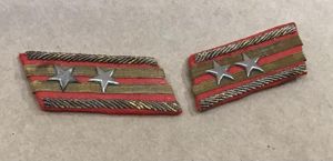 WW2 Japanese Officers Rank Tabs for Lt-Colonel