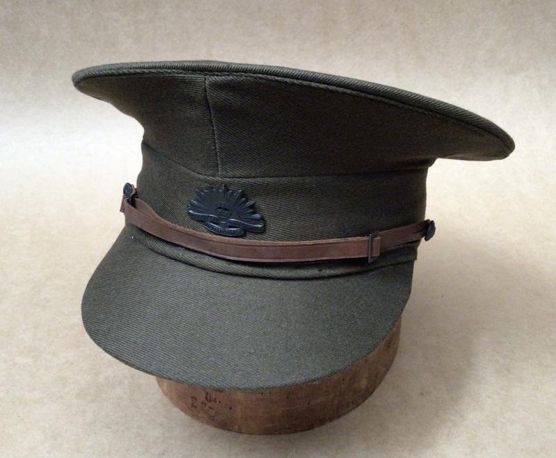 Australia WW2 Other Ranks Service Dress Visor Cap — image 3