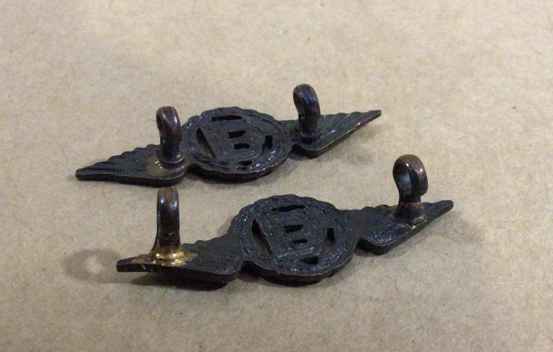 WW2 RAAF Dental Branch Lapel Badges — image 2