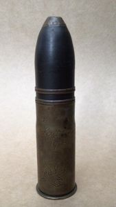 WW1 Trench Art “Pom Pom” 37mm Round